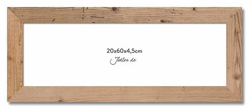 Altholzbilderrahmen 20x60|4,5cm